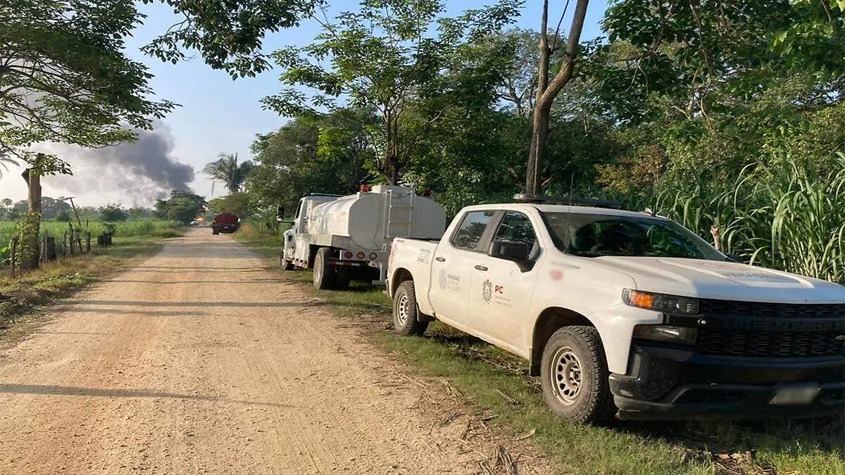 Explosión en Chacaltianguis